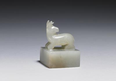 图片[3]-Jade seal with a deer grip knob, Southern Song dynasty, 1127-1279 C.E.-China Archive